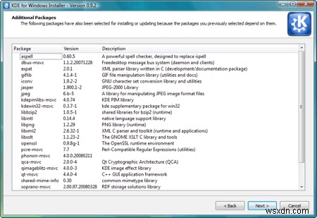 Windows에서 KDE 프로그램을 설치하고 실행하는 방법