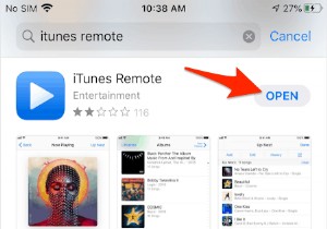 iPhone을 음악 앱의 리모컨으로 사용하는 방법