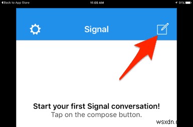 iPad에서 Signal을 사용하는 방법