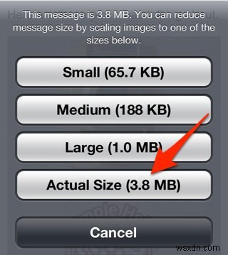 iPhone 또는 iPad에서 사진을 이메일로 보내는 방법