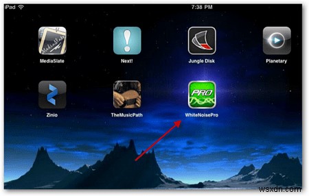 경품:iPad용 White Noise Pro