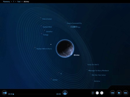 iPad의 음악을 놀랍도록 재미있는 공상 과학 세계의 무료 행성 앱으로 바꾸십시오