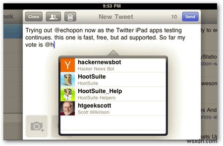 iPad를 위한 5가지 훌륭한 Twitter 앱