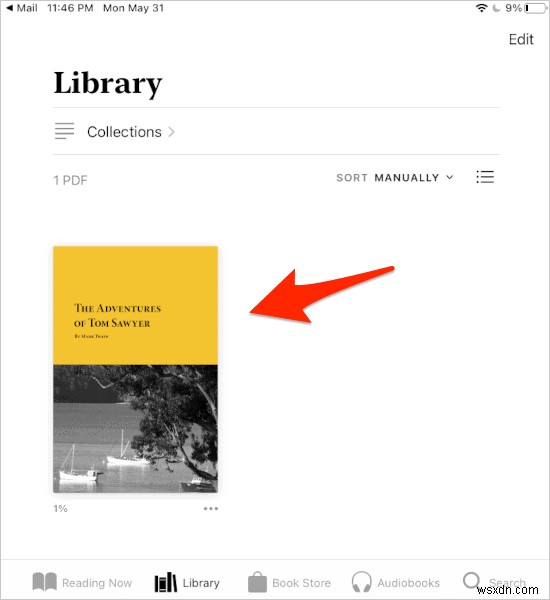 Dropbox를 사용하여 Apple Books 앱에 PDF를 추가하는 방법