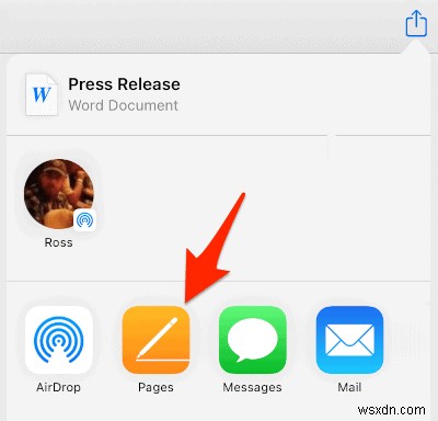 iPad 또는 iPhone에서 문서를 페이지로 가져오는 방법