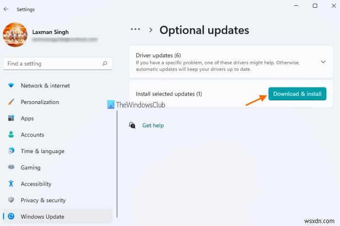 Windows 업데이트 오류 0x80070103 수정 