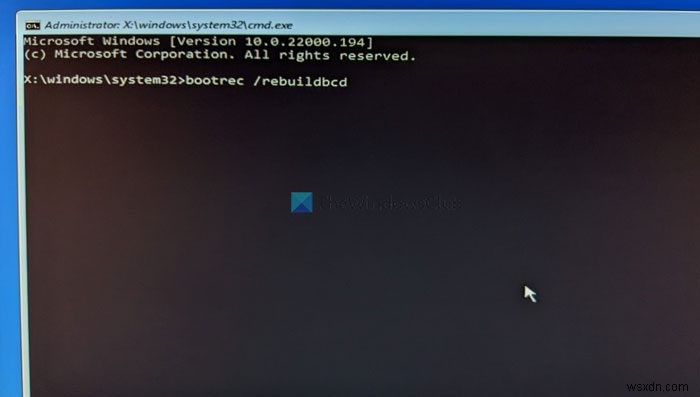 Windows 11/10에서 오류 코드 0xc00000f를 수정하는 방법 