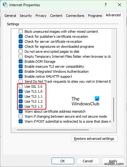 Microsoft Edge에서 이 페이지에 안전하게 연결할 수 없음 오류 수정 