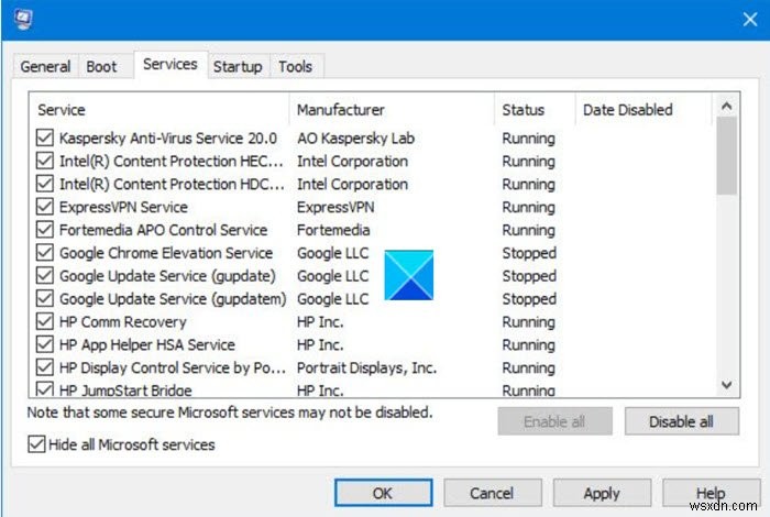 Intel 드라이버 및 지원 도우미가 Windows 11/10에서 작동하지 않음 