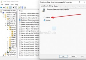 Windows 11/10에서 가상 메모리 또는 페이지 파일을 재설정하는 방법 