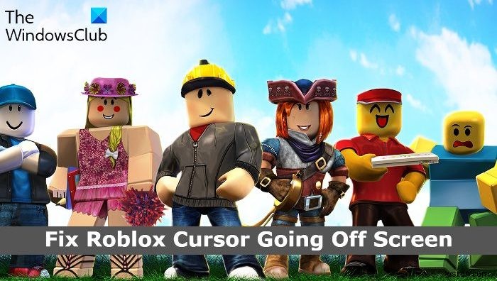 Windows PC에서 Roblox 커서가 화면에서 사라지는 문제 수정 