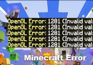 Windows PC에서 Minecraft OpenGL 오류 1281 수정