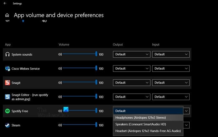 Windows PC의 Spotify에서 소리가 나지 않는 문제 수정 