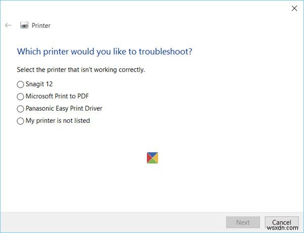 Windows 11/10에서 프린터 공유가 작동하지 않음 