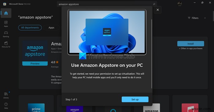 Windows 11에서 Amazon Appstore를 사용하는 방법 