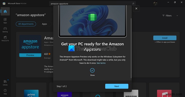 Windows 11에서 Amazon Appstore를 사용하는 방법 