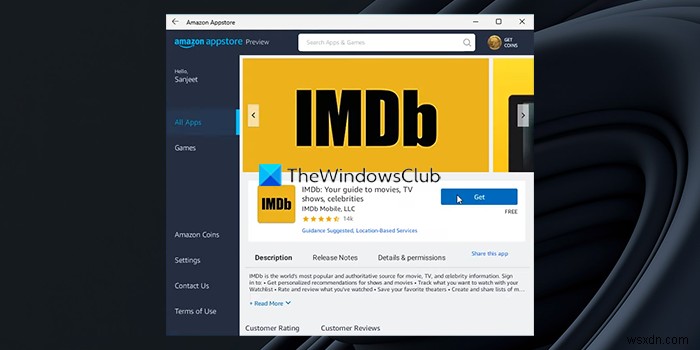 Windows 11에서 Amazon Appstore를 사용하는 방법 