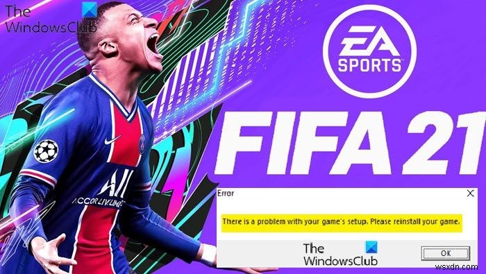 FIFA 22 또는 FIFA 21에서 게임 설정에 문제가 있습니다. 