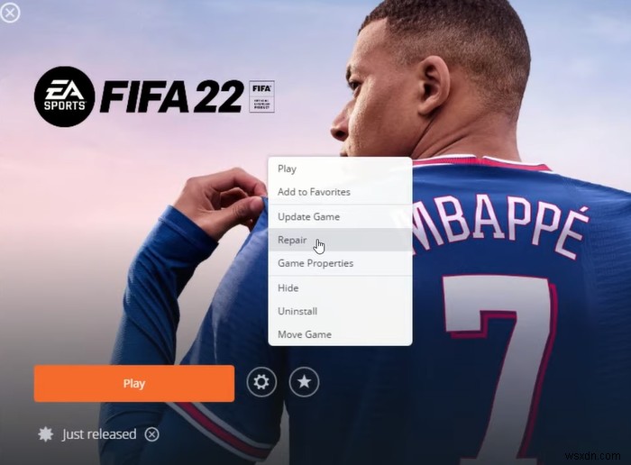 FIFA 22 또는 FIFA 21에서 게임 설정에 문제가 있습니다. 