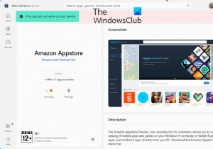 Windows 11에서 Amazon Appstore  이 앱은 이 장치에서 작동하지 않음  오류 해결 방법