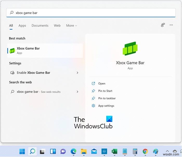 Windows 11에서 Xbox 게임 바를 사용하는 방법 