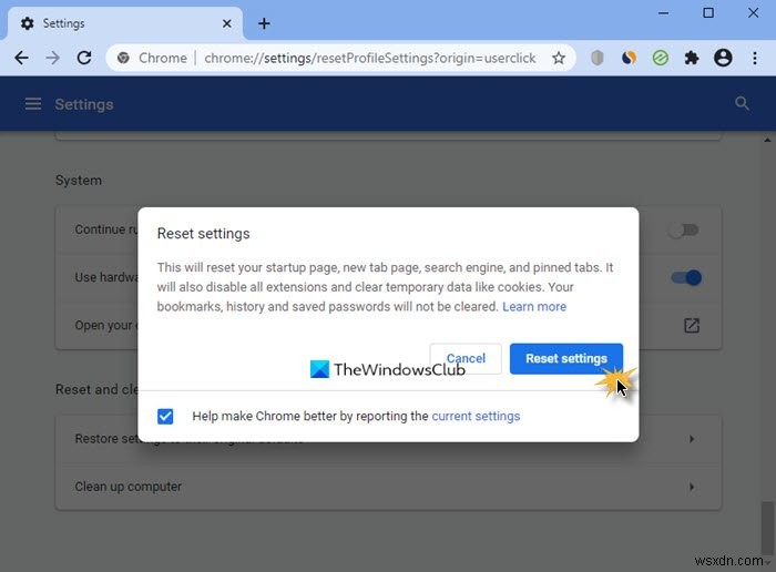 Windows PC에서 Google Chrome 치명적인 오류 수정