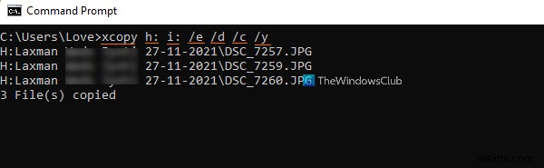 Windows 11/10에서 두 개의 외장 하드 드라이브를 동기화하는 방법 