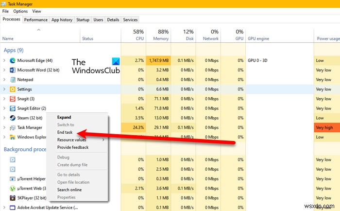 Windows PC에서 Super People이 실행되지 않거나 작동하지 않는 문제 수정 