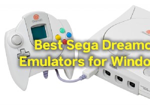 Windows PC용 최고의 Sega Dreamcast 에뮬레이터 