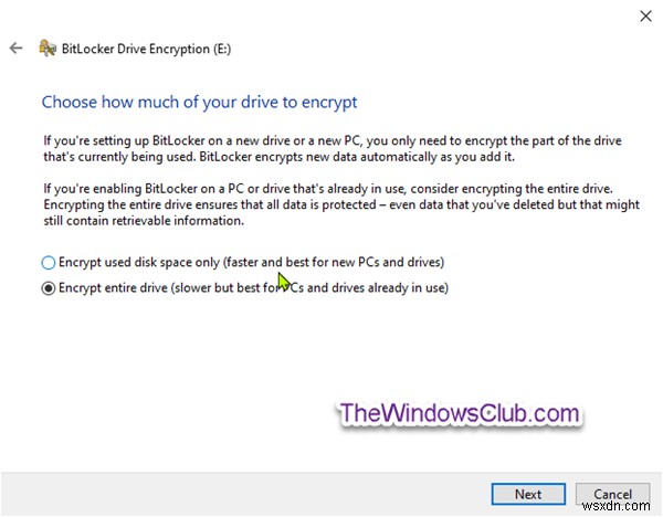 Windows 11/10에서 암호화된 데이터 드라이브에 대해 BitLocker를 활성화 또는 비활성화하는 방법 