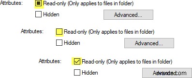 Windows 11/10에서 파일 또는 폴더를 숨기거나 읽기 전용으로 만드는 방법