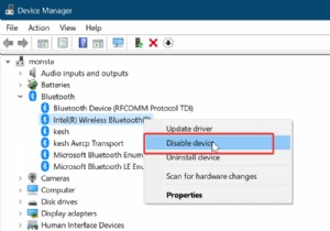 Windows 11/10에서 블루투스 어댑터 교체 설정하는 방법