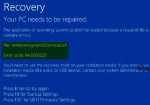 Windows 11/10에서 Winload.efi 파일 누락 오류 수정 