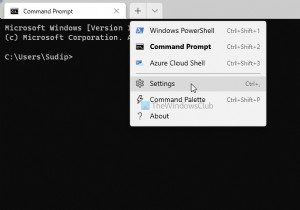 Windows 터미널에서 Always on Top을 활성화하는 방법 