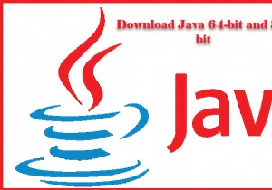 Windows 11/10용 Java 64비트 및 32비트는 어디에서 다운로드합니까? 