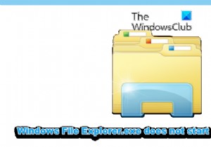 Windows에서 explorer.exe가 시작되지 않을 때 해결하는 5가지 방법