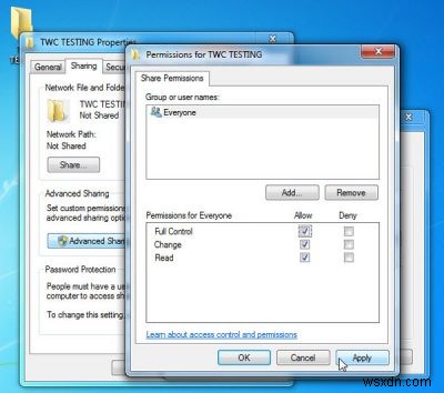 설치된 Windows OS용 VMware에서 공유 폴더를 만드는 방법 