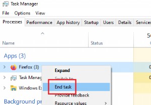 Windows 11/10에서 파이어폭스(Firefox) CPU·메모리 사용량 급증 문제 해결 방법