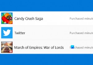 Windows 11/10에서 몇 분 전에 Microsoft Store 구매 알림 제거 