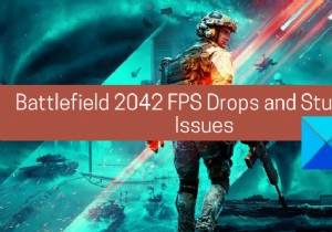 PC에서 Battlefield 2042 FPS 드랍 및 끊김 문제 [수정됨] 