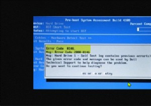 Windows 컴퓨터에서 하드 드라이브 오류 코드 2000-0146 수정 
