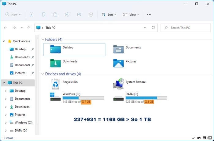 Windows 11에서 Storage Sense를 사용하여 디스크 공간을 확보하는 방법 