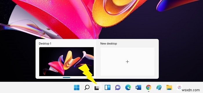 Windows 11에서 가상 데스크톱을 관리하는 방법 