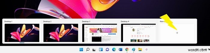 Windows 11에서 가상 데스크톱을 관리하는 방법 