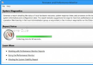 Windows 성능 모니터(Perfmon)로 시스템 상태 보고서 생성하는 방법