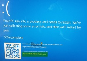 Windows 11/10에서 DRIVER POWER STATE FAILURE 오류 수정 