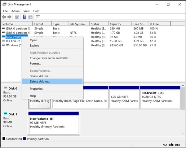 Windows 11/10에서 가상 드라이브를 삭제하는 방법 
