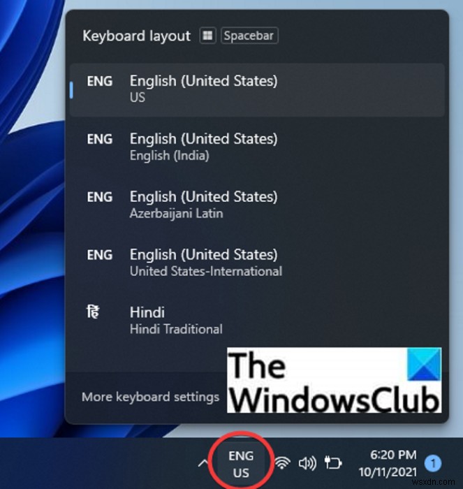 Windows 11에서 키보드 레이아웃을 추가하거나 제거하는 방법 