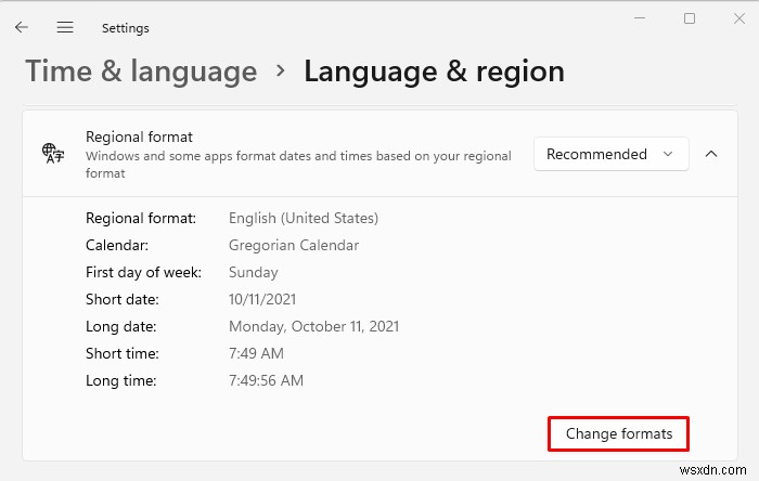 Windows 11에서 언어, 지역, 시간 및 날짜를 ​​변경하는 방법 