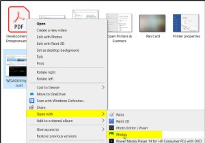 Windows 11/10에서 사진 앱을 사용하여 스크린샷을 PDF로 저장하는 방법 